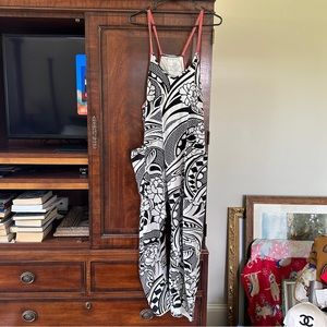 Free people Printed Hot Shot Jumpsuit size Medium